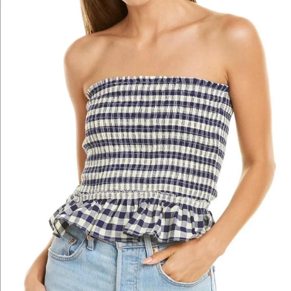 rosewater remi Sleeveless Smocked Top NEW **sold out style*** - Picture 1 of 9